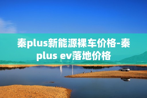 秦plus新能源裸车价格-秦plus ev落地价格