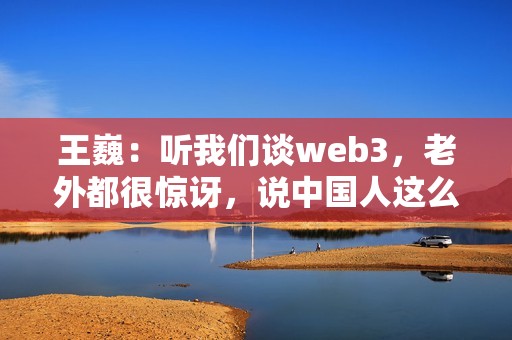 王巍：听我们谈web3，老外都很惊讶，说中国人这么厉害？