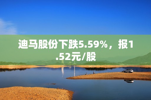 迪马股份下跌5.59%，报1.52元/股