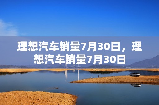 理想汽车销量7月30日，理想汽车销量7月30日